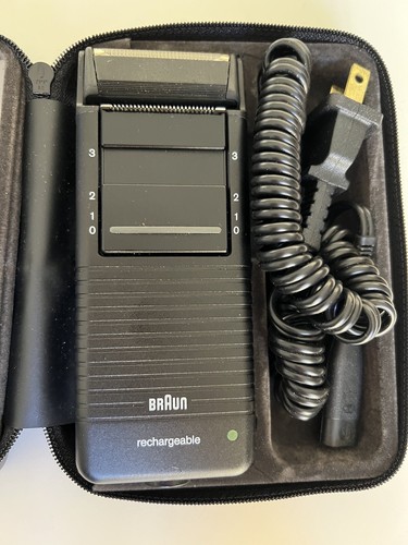 Braun shaver system 3 - shaver, 1-2-3