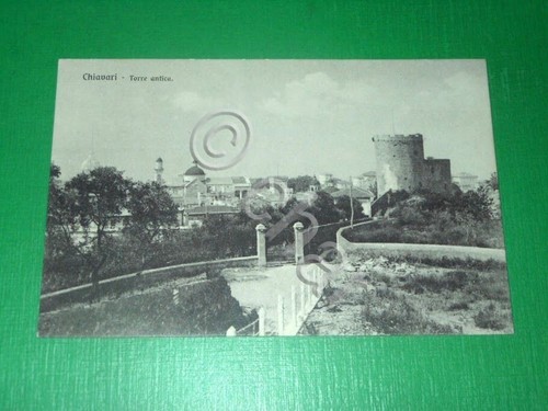 Cartolina chiavari torre - cartolina,