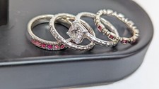 Set of 4 DIVANI Stackable