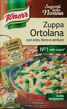 Knorr Zuppa Ortolana, con