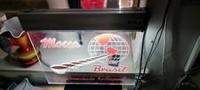 Rarissima Tabella Insegna Luminosa Pubblicitaria Caffè Mocca Brasil Funzionante