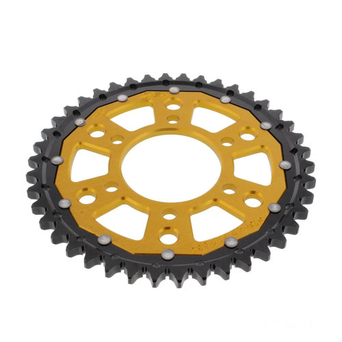 Pignone alluminio oro denti - pignone,