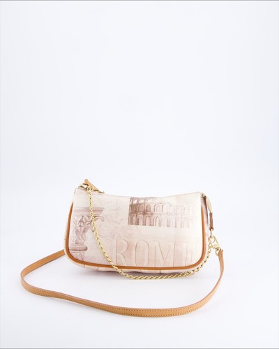 Tracolla bagghy pelle beige - pelle,
