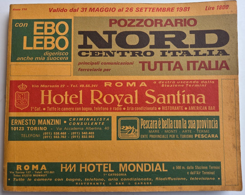 Orario ferroviario pozzo - orario,