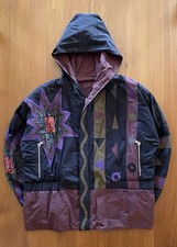 Giacca vintage reversibile Calugi e Giannelli anni 80’; streetwear/da collezione