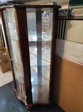 Vetrina in radica di noce