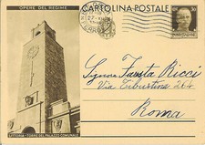 N. 2 Cartoline Postali OPERE DEL REGIME Cent. 30. Vedi le foto