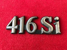 ROVER 416 Si LOGO SIGLA EMBLEMA FREGIO STEMMA SCRITTA TARGHETTA BADGE TARGA NOME