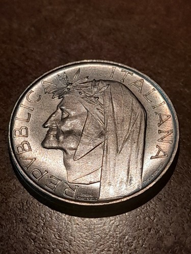 500 lire dante argento - lire,