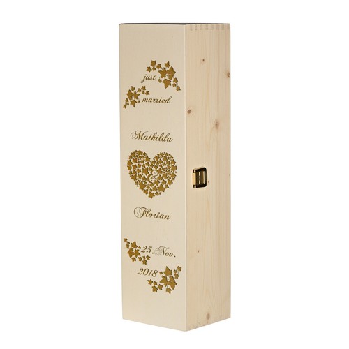 Cassetta vino scatola - , legno