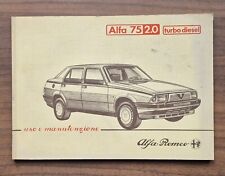 Libretto Uso e Manutenzione