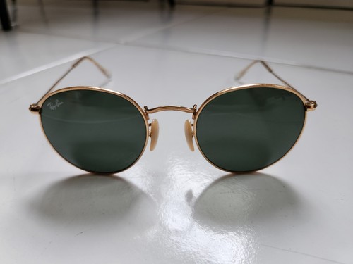 Rayban rotondo metallo - in,