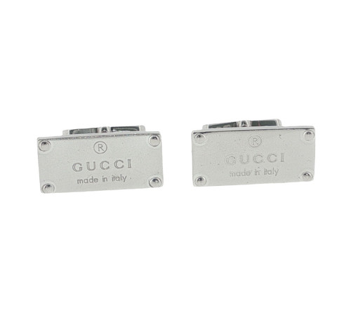 Gemelli rettangolari gucci - gemelli,