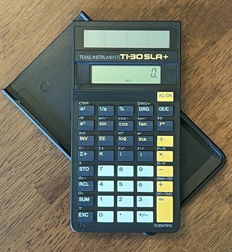Texas instruments slr - ti-30, slr+