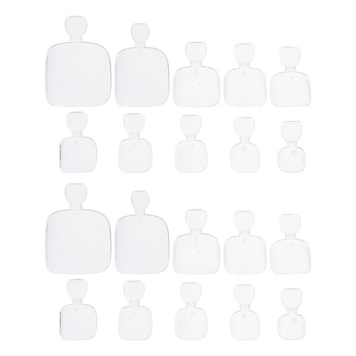 500 pcs unghie finte per - ,