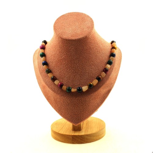 Collana perle pietra sole - perle,