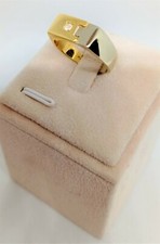 Anello oro bianco - giallo, 18k