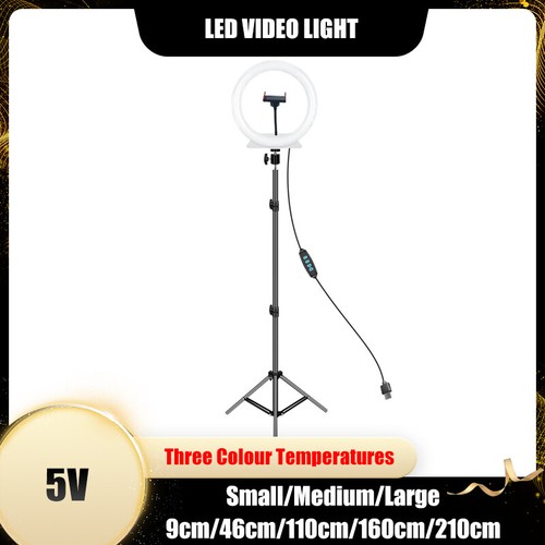 Luce video led - tre, temperature
