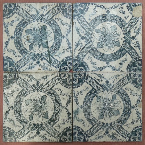 Piastrella antica secolo - xx,