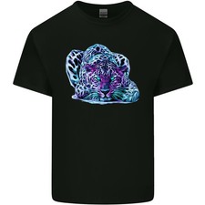 T-Shirt Colorata Leopardo