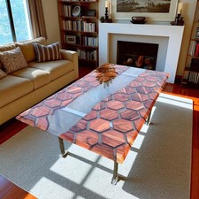 Tavolo da pranzo esagonale