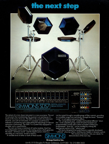 Batteria elettronica vintage