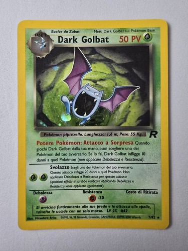 Pokèmon dark golbat - dark, rara