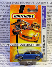 2006 MATCHBOX BLU AUDI RS6