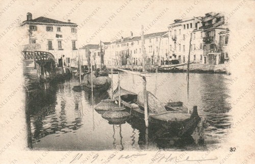 1902 venezia canale - canale, giudecca