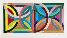 Frank Stella Litografia COA