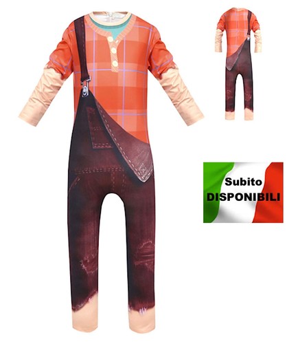 Simil ralph vestito carnevale - ralph,