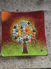 Murano Glass Svuotatasche Albero Della Vita Con Murrine