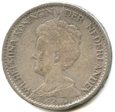 Paesi Bassi 1 fiorino argento