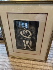 L'Ecuyere litografia originale