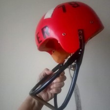 CASCO VINTAGE ANNI 60 BAMBINO FOOTBALL AMERICANO GIOCATTOLO COME FOTO