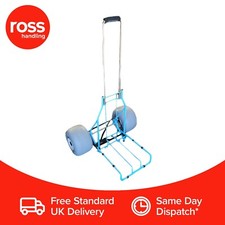 Carrello da spiaggia pieghevole Blue Wheeleez per giardini e festival Regno Unito