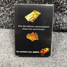 Rare Grants Whisky (Greece) Playing cards - Great condition