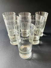 🔴 6 antichi bicchieri Vetro