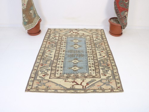 Tappeto vintage lana turca - in,