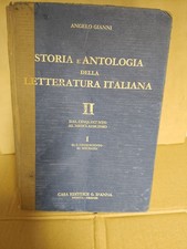  STORIA E ANTOLOGIA DELLA