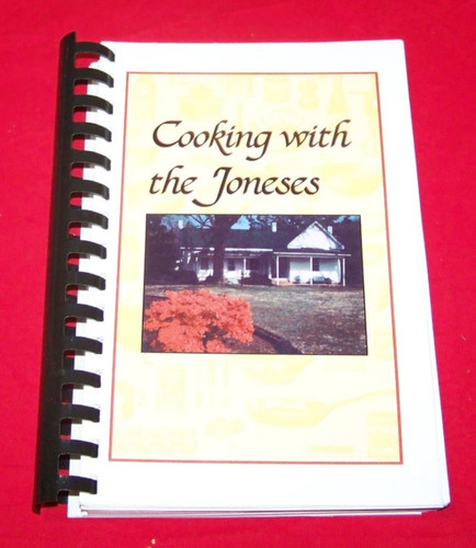 Jones family cookbook joseph - family,