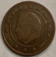 2 Centesimi di Euro 2004 Belgio Pezzo Perfetto