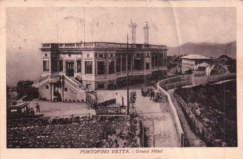 Cartolina portofino vetta - di,