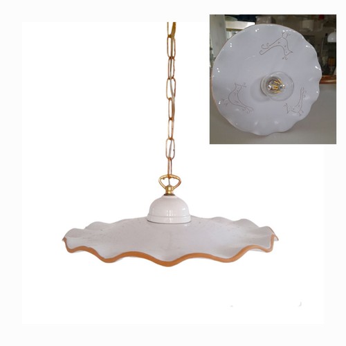 Lampadario rustico ceramica - rustico,