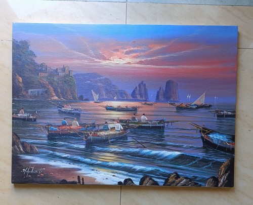 Dipinto olio tela misure - dipinto, su