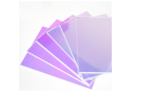 5pcs foglio quadrato acrilico - quadrato,