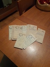 LOTTO 65 RICEVUTE VAGLIA