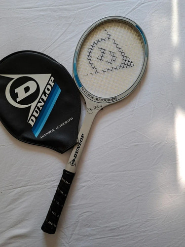 Dunlop mcenroe autograph - dunlop,