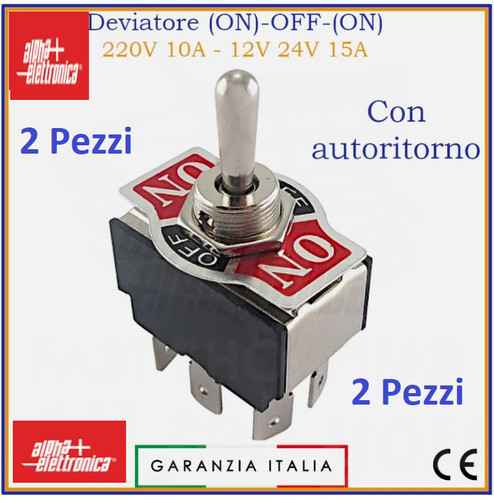 Interruttore deviatore medio - deviatore,