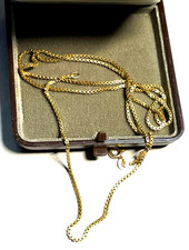 Collana oro 750 18 K catena